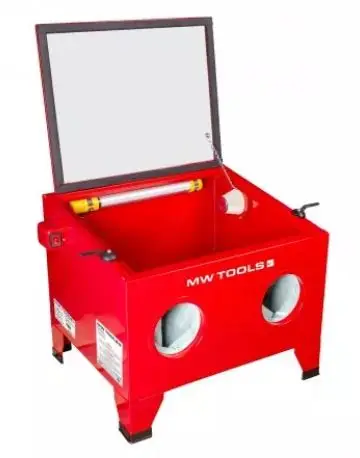 Metal Works 754751210 CAT210 Cabina de chorro de arena 70 ltr.r. Knallerangebot