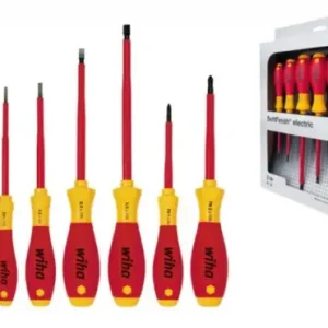 Preisreduziert Wiha 00833 320NK6 SoftFinish 6-teiliger Schraubendreher-Satz VDE Schlitz Kreuzschlitz