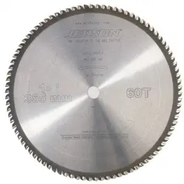 Jepson 600591 HM-Sägeblatt 355 mm 60 Zähne Gusseisen Preisreduziert