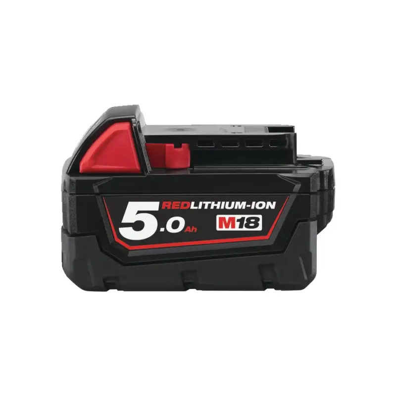 Milwaukee Accessori 4932430483 Batteria M18 B5 18V 5,0Ah agli ioni di litio rossi Aktuell