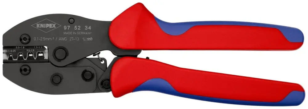 Nur Heute Knipex 97 52 35 SB Szczypce dźwigniowe do zaciskania i.s. wtyczki otwartej w opakowaniu z zawieszką
