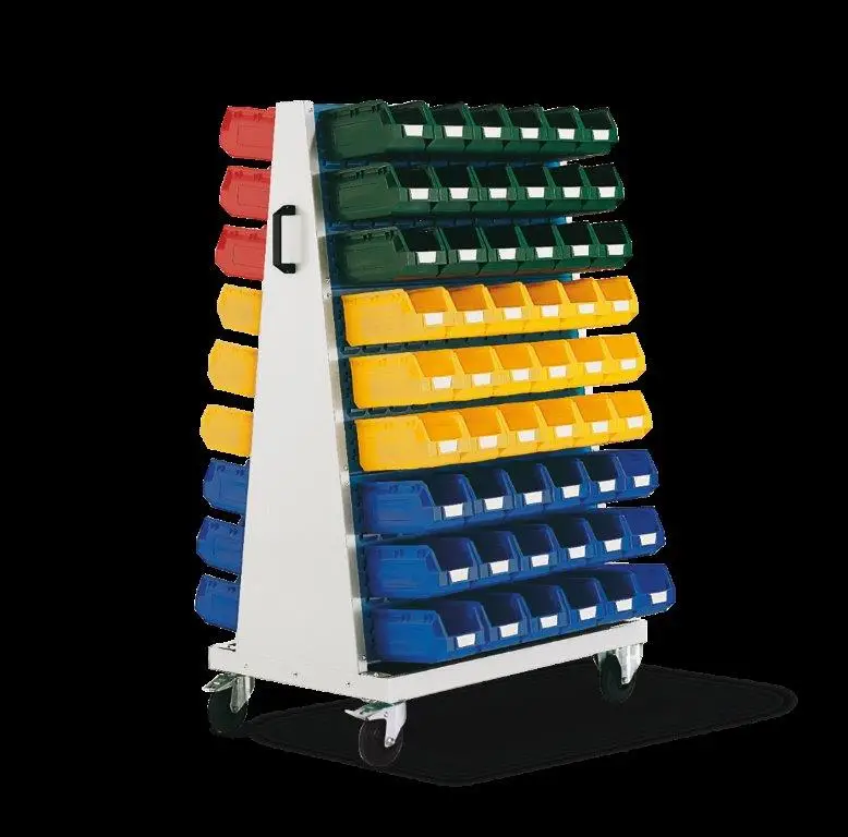 Markenprodukt Bott 14026028.19 Perfo Mobiel 6S RAL 7035 7016 met 2x3 sleuv.pl