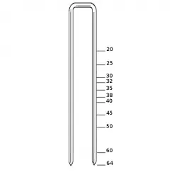 Haubold Mocowanie 574986 KG700-64 CRVS Non 64 Inox A2 mm 5.400 szt. Meistverkauft