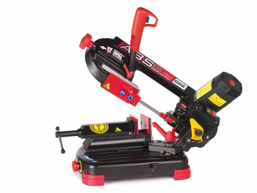 Femi 8484681 ABS105 Sierra de cinta portátil para metal 105 mm 950W Highlight