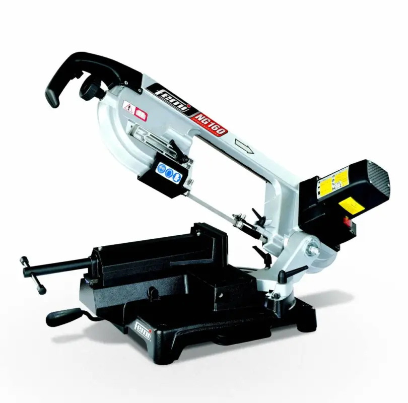 Schneller Versand Femi 8486021 NG160 Scie à ruban portable pour métaux 160 mm 2000W