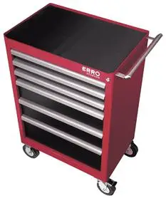 Erro 1714006 Carro Erro "Elite" con 6 cajones, con rodamiento de bolas Must-Have