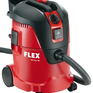 Flex-tools 405426 VCE 26 L MC Sicherheitssauger mit manueller Filterabreinigung 1250 Watt 25 l Klasse L Echt