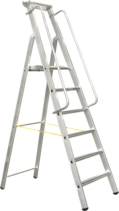 ZARGES Stufen Stehleiter Meistertritt S - 6 Stufen Preisknaller