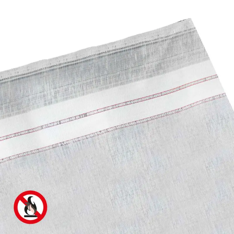 hawego Sandstrahlnetz N140 B1 - 2,70 x 50,00 m weiss Nur Für Kurze Zeit