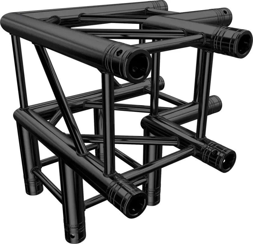Top-Seller Global Truss F34 3-Weg Ecke C30 90° Stage Black