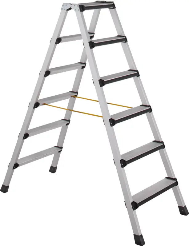 Expressversand ZARGES Stufen Stehleiter Comfortstep B - 2x7 Stufen