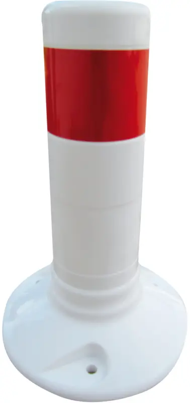 Schake Kunststoffpfosten weiß rot - 300 mm Mega-Angebot