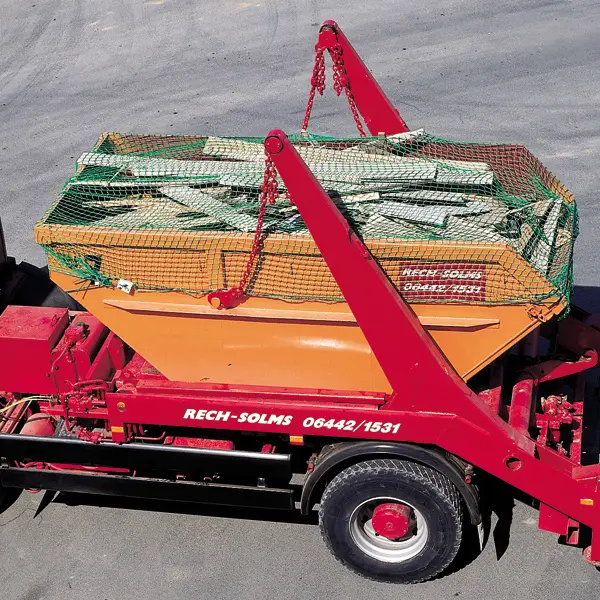 Huck Containernetz MW 45 Ø 2,3 mm SP - 3,50 x 7,00 m grün Super-Preis