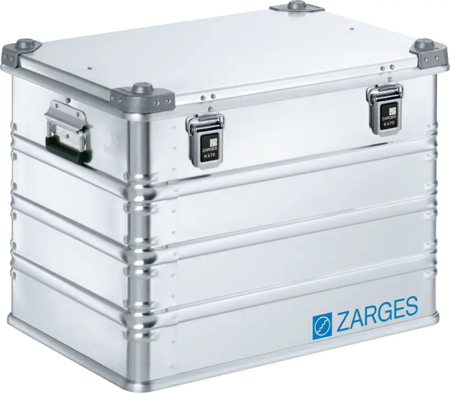 Versand Am Gleichen Tag ZARGES Alubox K 470 Universalkiste 116 Liter