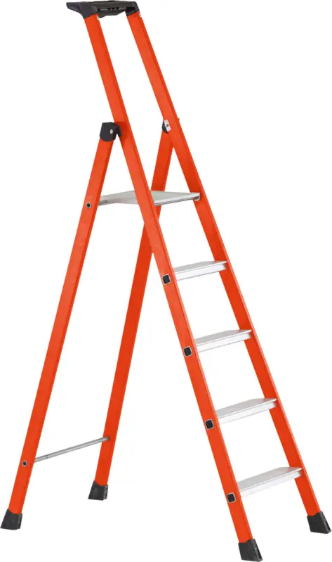 Markenware ZARGES Stufen Stehleiter EFAmix S - 7 Stufen