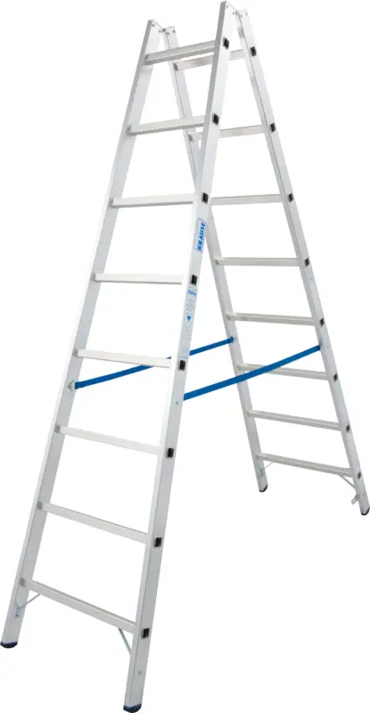Krause Alu-Sprossendoppelleiter 2x8 Sprossen Bestpreis