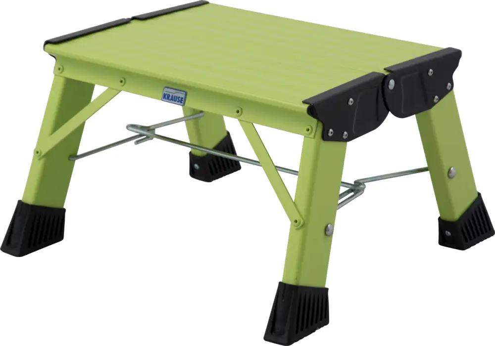 Krause Alu-Klapptritt Treppy 1 Stufe Grün Neu Im Sortiment