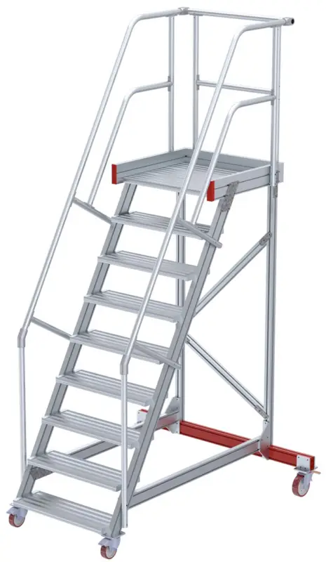 euroline Wartungsbühne 60° 9 Stufen - 800 mm Online Kaufen