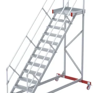 Direkt Vom Hersteller euroline Wartungsbühne 45° 13 Stufen - 600 mm