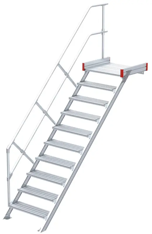 euroline Podesttreppe 45° 10 Stufen - 800 mm Direkt Vom Hersteller