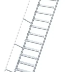 Begrenztes Angebot euroline Podesttreppe 60° 14 Stufen - 800 mm