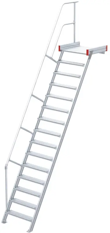euroline Podesttreppe 60° 15 Stufen - 1000 mm Must-Have