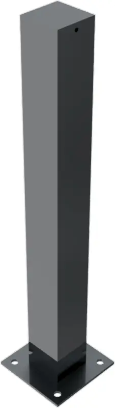Nur Heute Schake Stilpoller 4075 OD 100 x 100 mm schwarzbraun