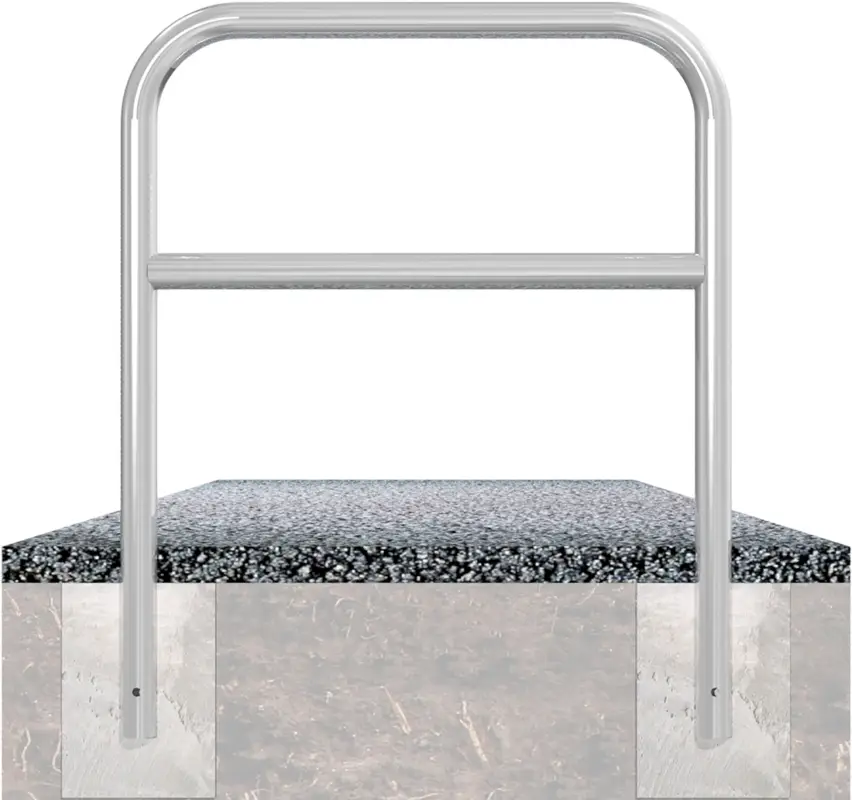 Nur Für Kurze Zeit Schake Rohrbügel Stahl mit Querholm OE Ø 48 mm anthrazit - 1200 x 1200 mm