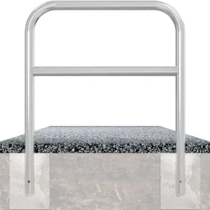 Wochenendangebot Schake Rohrbügel Stahl mit Querholm OE Ø 60 mm anthrazit - 1000 x 1200 mm