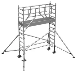 Rollgerüst ZARGES MultiTower S-PLUS 1T 0,75x1,80m - AH 4,50m Mega-Angebot