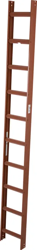 Preiswert Krause Alu-Kaminkehrerleiter 10 Sprossen Rot