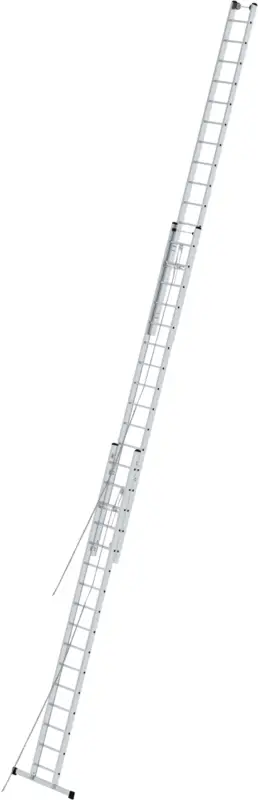 Sale Krause Alu-Sprossenseilzugleiter 3-teilig 3x14 Sprossen