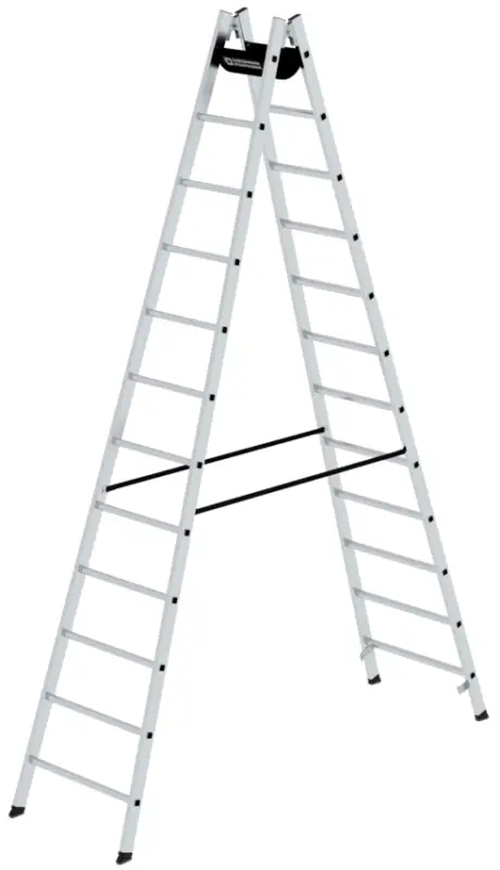 Günzburger Stehleiter Alu 2x12 Sprossen Online Kaufen
