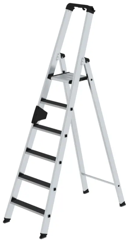 Ausverkauf Günzburger Stehleiter R13 Alu clip-step 6 Stufen