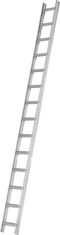 Wochenendangebot Hymer Alu-Dachauflegeleiter 14 Sprossen Alu natur