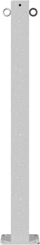Abverkauf Schake Absperrpfosten OD 70 x 70 mm mit 2 Ösen verzinkt