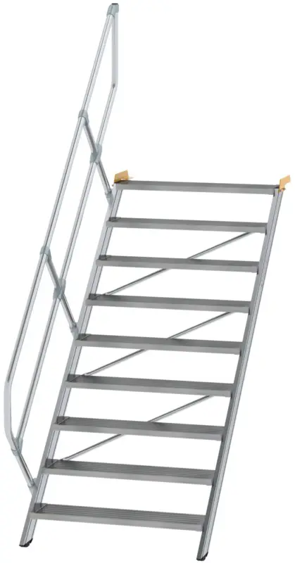 Günzburger Treppe 45° 9 Stufen - 1000 mm breit Top-Preis