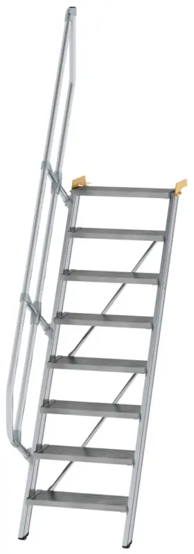Solange Der Vorrat Reicht Günzburger Treppe 60° 8 Stufen - 600 mm breit