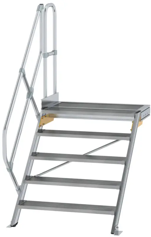 Günzburger Podesttreppe 45° 5 Stufen - 800 mm breit Sofort Bestellen