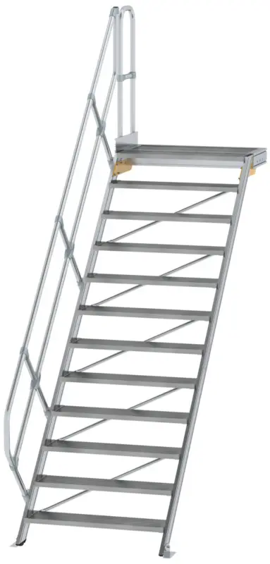 Günstig Günzburger Podesttreppe 45° 12 Stufen - 1000 mm breit