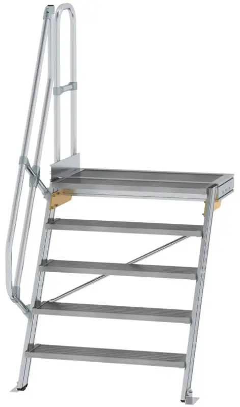 Günzburger Podesttreppe 60° 5 Stufen - 1000 mm breit Beliebt