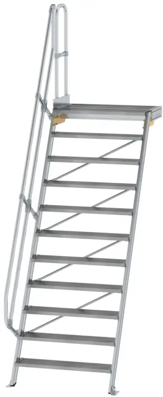 Günzburger Podesttreppe 60° 11 Stufen - 1000 mm breit Highlight