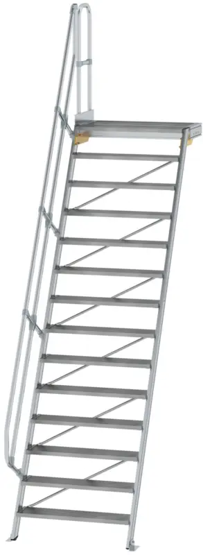 Günzburger Podesttreppe 60° 14 Stufen - 1000 mm breit Top-Preis