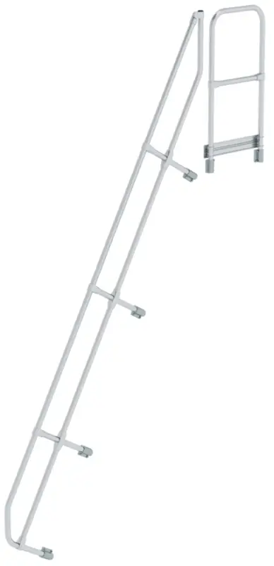 Günzburger Treppen- Podestgeländer Podesttreppe 60° 13 Stufen Preiswert
