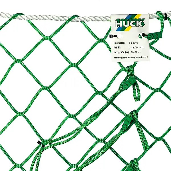 Huck Auffangnetz rhombisch 10,00 x 10,00 m grün Finale Aktion