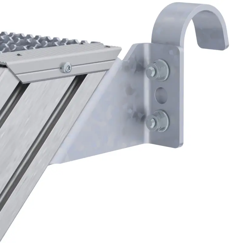 Hymer Industrietreppe Einhängehakenset 50 mm Sonderaktion