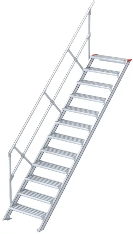 euroline Alu-Treppe 45° 12 Stufen - 800 mm Sofort Bestellen