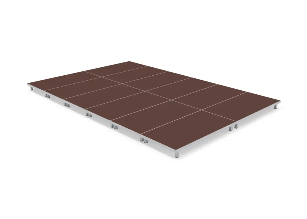 Zertifiziert Bütec Eventbühne Outdoor 6 x 4 m hawego o20