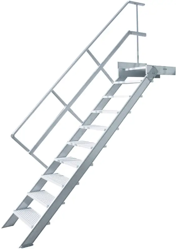 Hymer Podesttreppe 45° 18 Stufen - 1000 mm Heißes Angebot