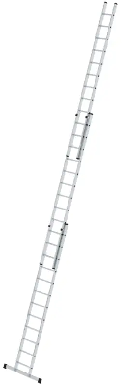 Direktkauf Günzburger Schiebeleiter Alu 3-teilig 3x12 Sprossen